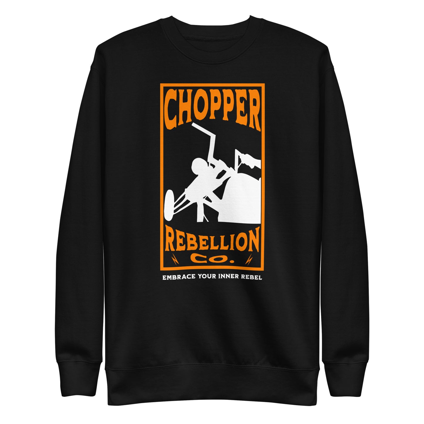 Chopper Rebellion Co - Embrace Your Rebel W Blk Sweatshirt