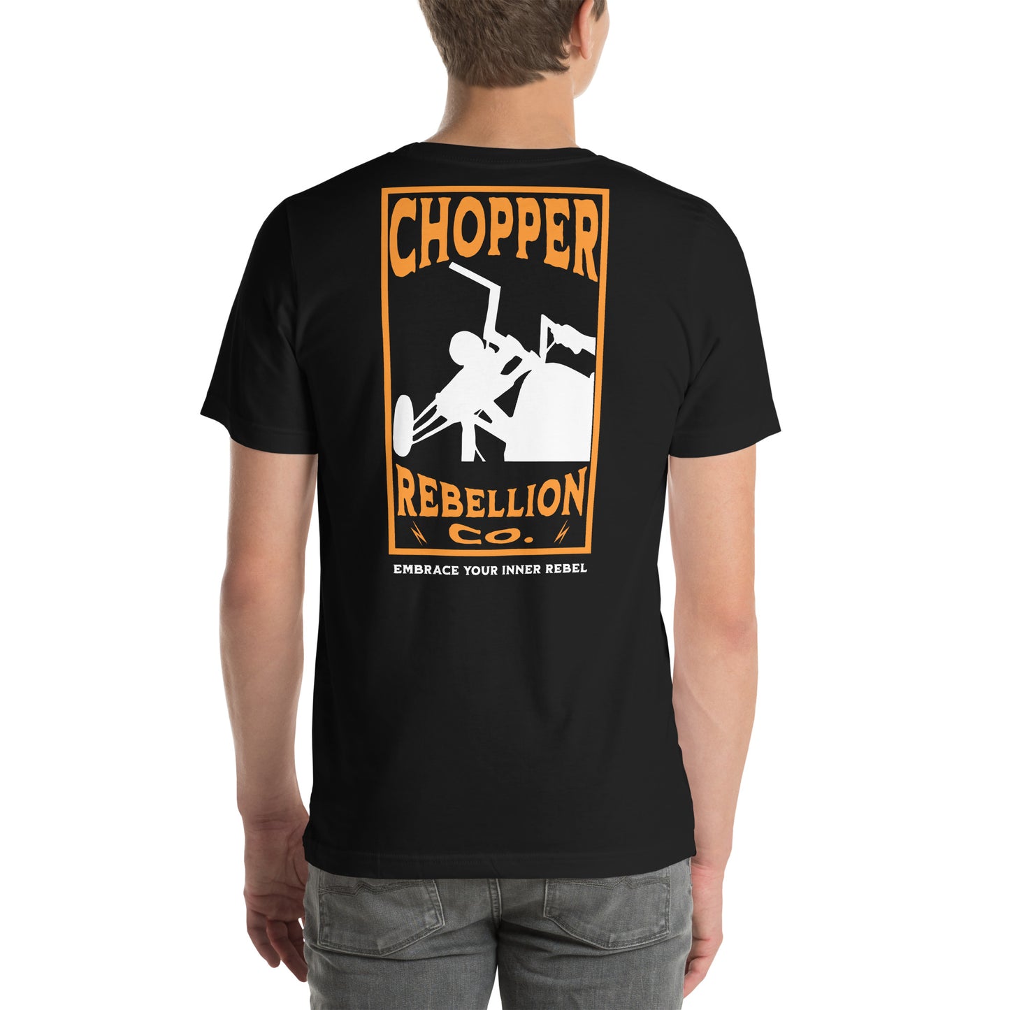 Chopper Rebellion Co - Embrace Your Inner Rebel M Blk Tee B/F