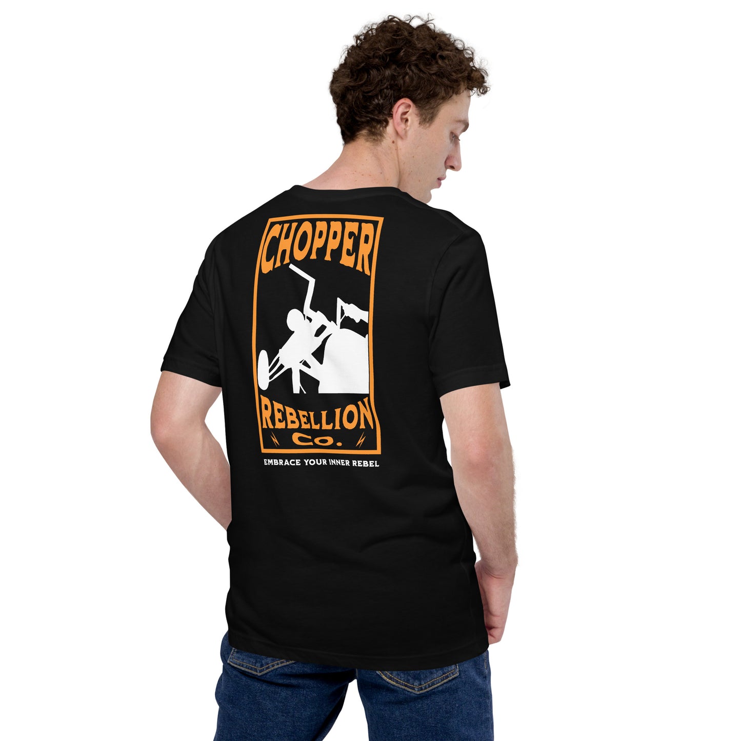 Chopper Rebellion Co - Embrace Your Inner Rebel M Blk Tee B/F