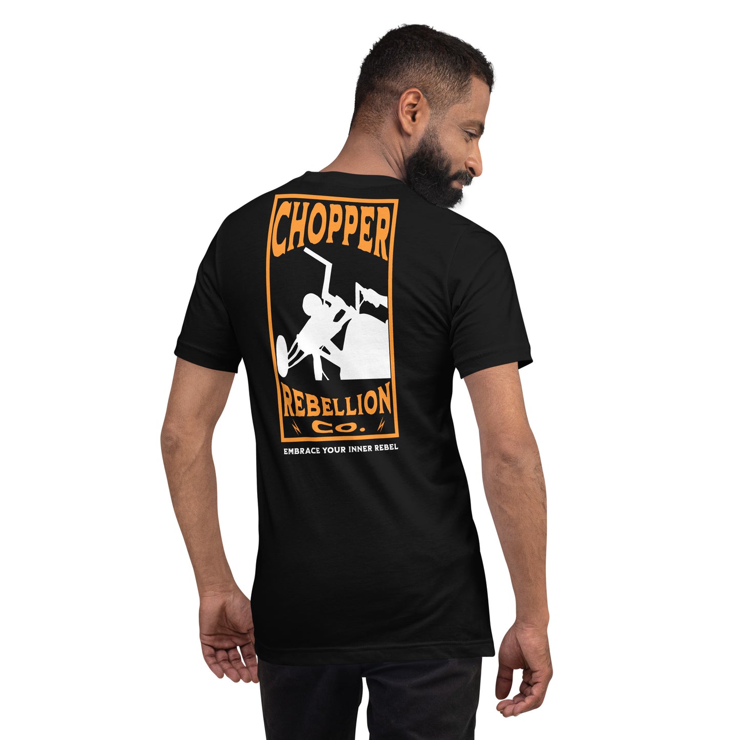 Chopper Rebellion Co - Embrace Your Inner Rebel M Blk Tee B/F