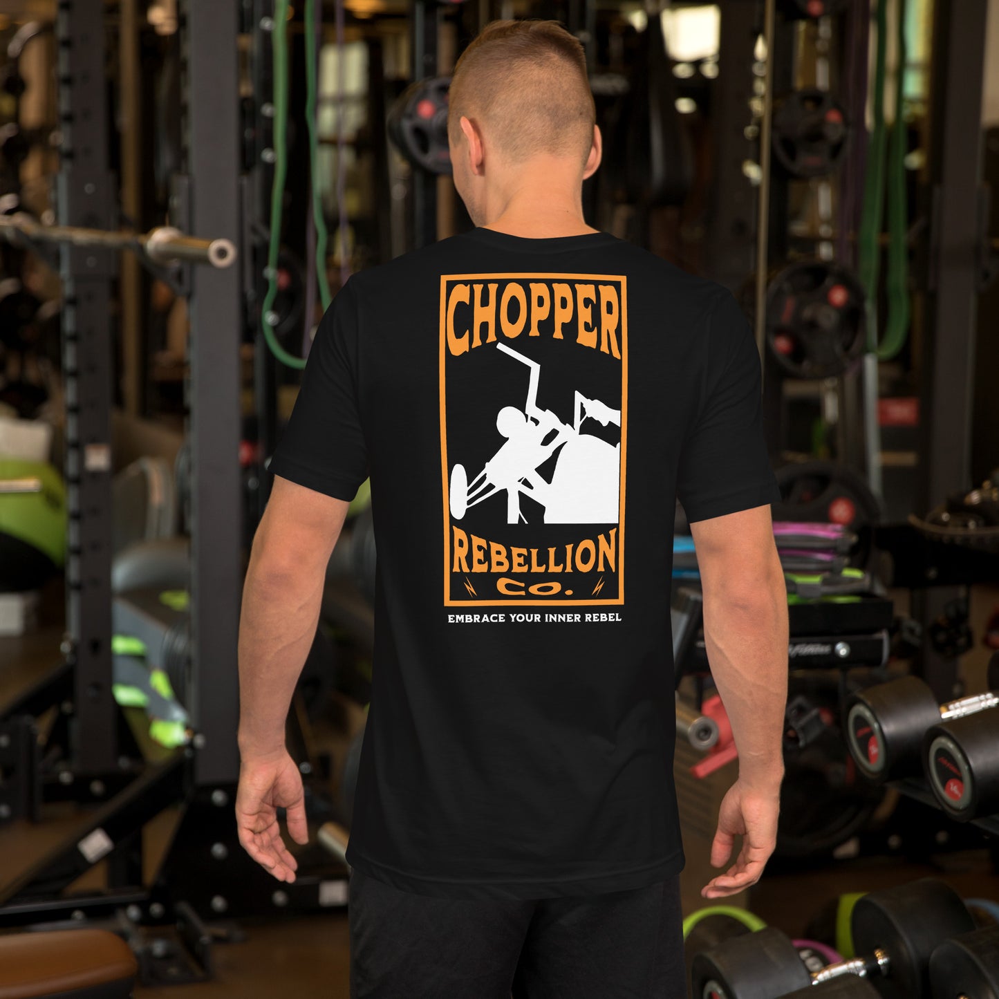 Chopper Rebellion Co - Embrace Your Inner Rebel M Blk Tee B/F