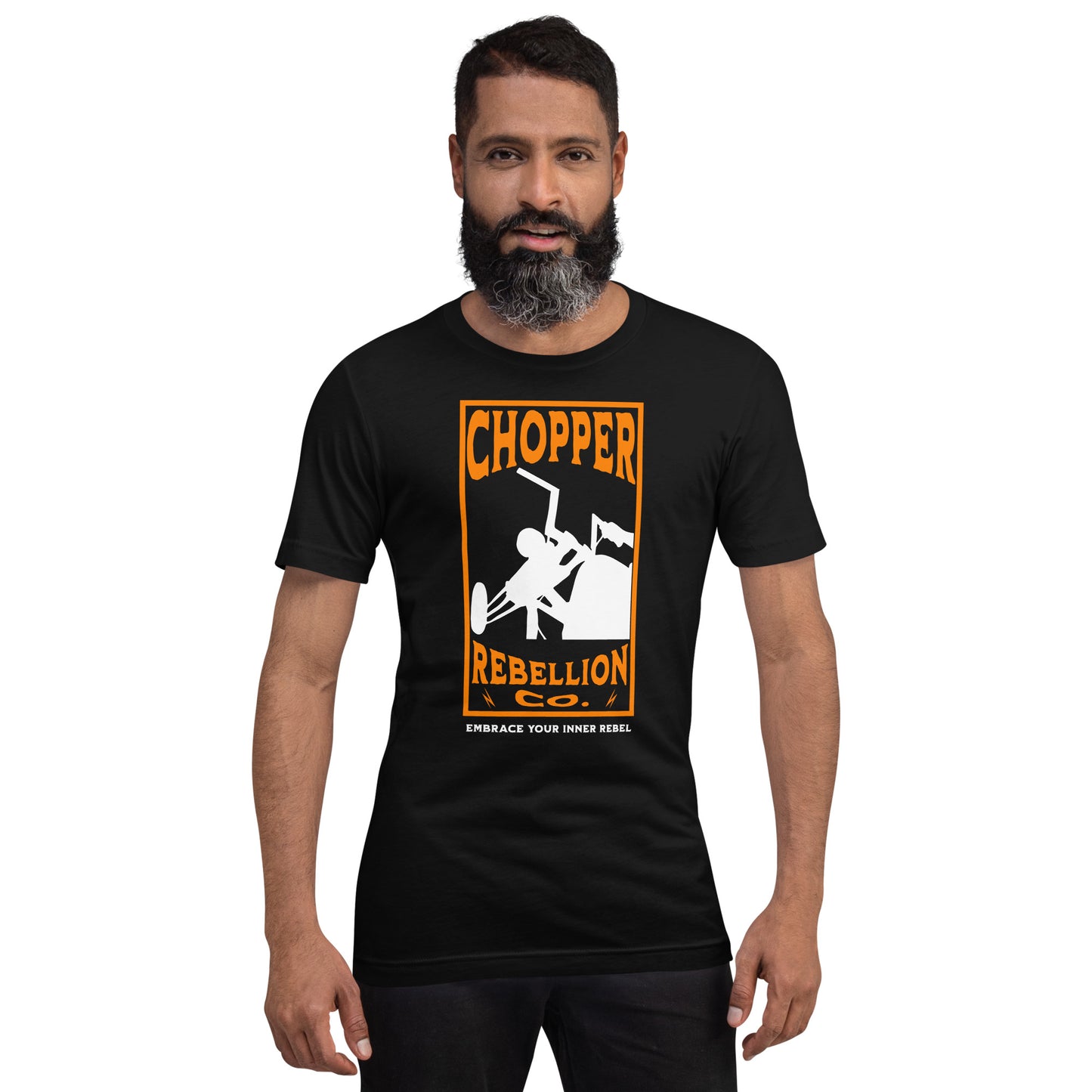 Chopper Rebellion Co - Embrace Your Rebel M Blk Tee