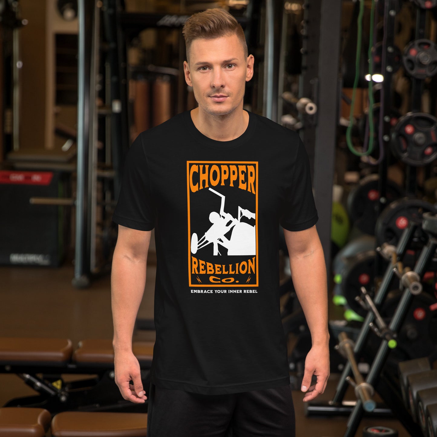 Chopper Rebellion Co - Embrace Your Rebel M Blk Tee